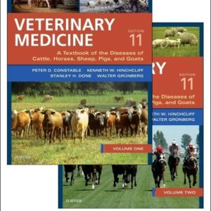 Veterinary Medicine: A Textbook of the Diseases of Cattle, Horses, Sheep, Pigs, and Goats, [2-volume set], 11th Edition